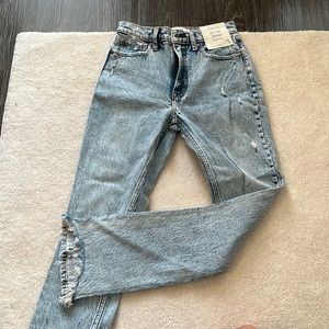 Abercrombie 90s skinny high rise